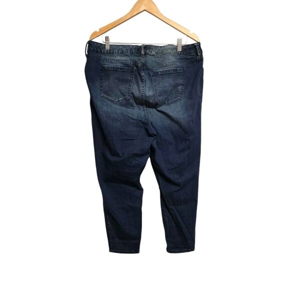 Torrid Denim Jeans Womens Size 18  Graphic Print Girlfriend Skinny Leg - Picture 2 of 7